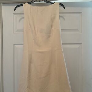 Fashion Nova Cream A-Line Wedding Dress